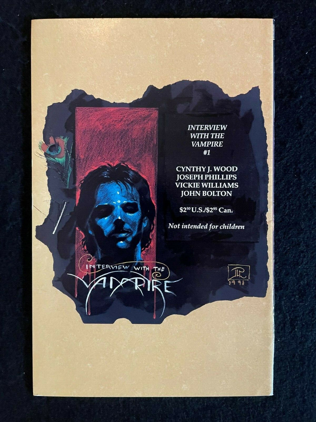 Anne Rice's: Interview With A Vampire Innovation Comics 1991