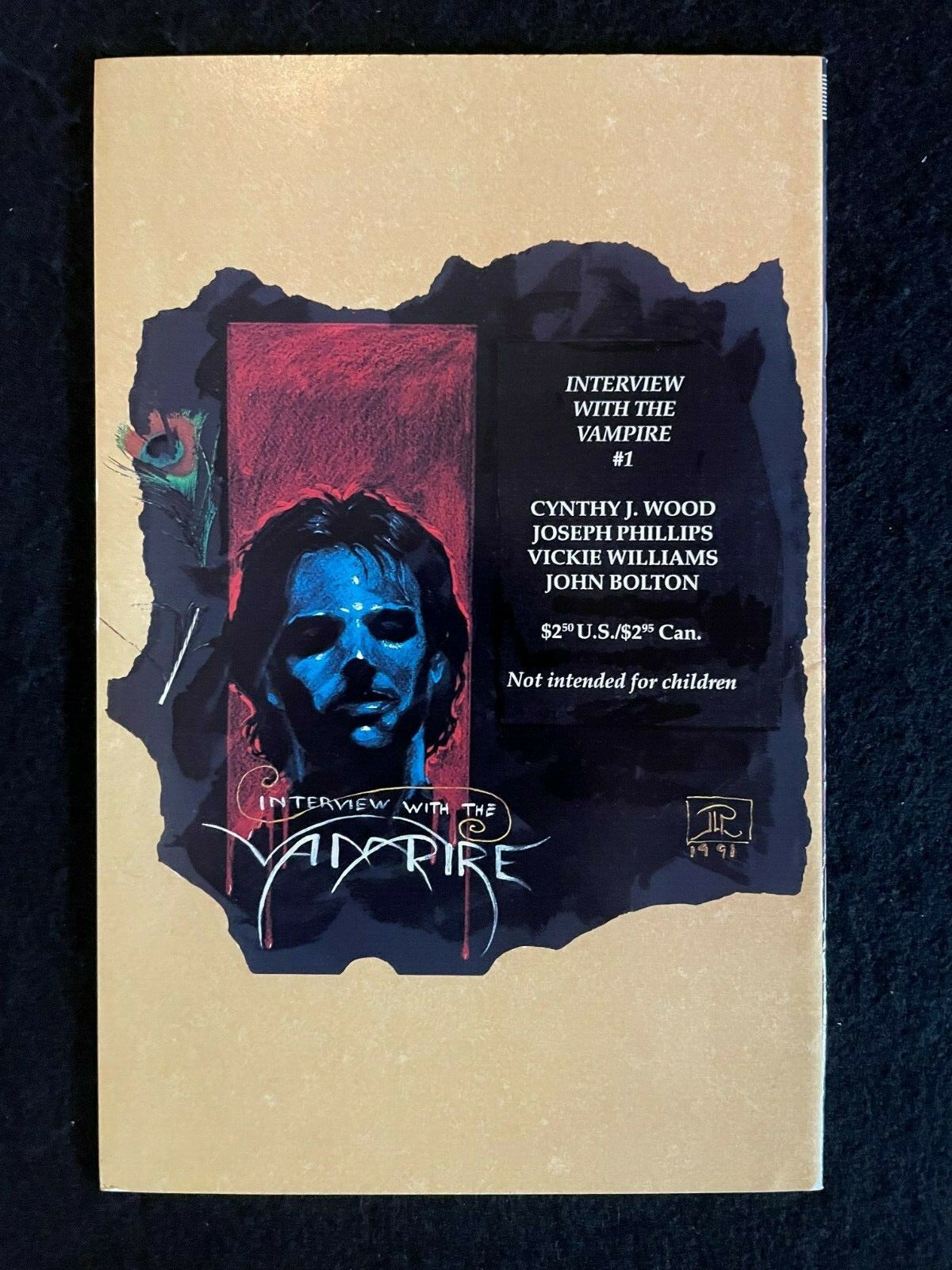 Anne Rice's: Interview With A Vampire Innovation Comics 1991