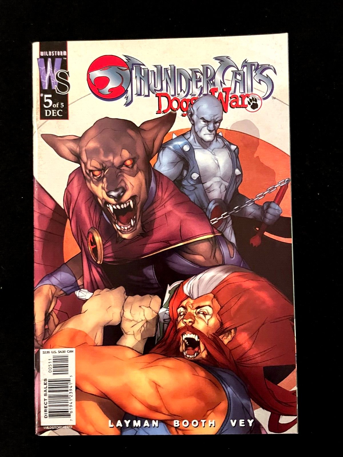 Thundercats: Dogs of War  - Complete Set of 5 #1-5 (2003/04) Wildstorm Comics