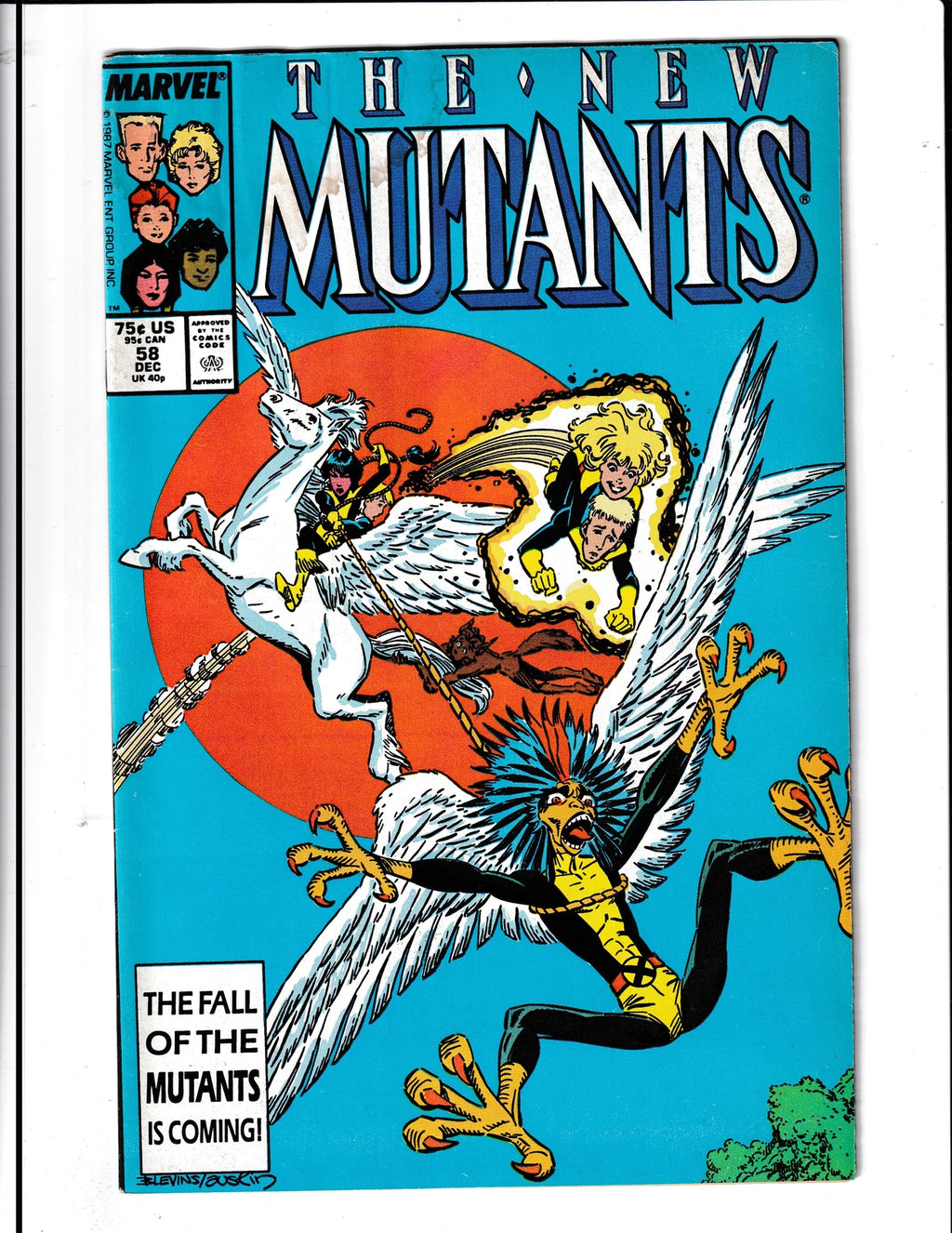 New Mutants #58 (1987) Marvel Comics SKU:437