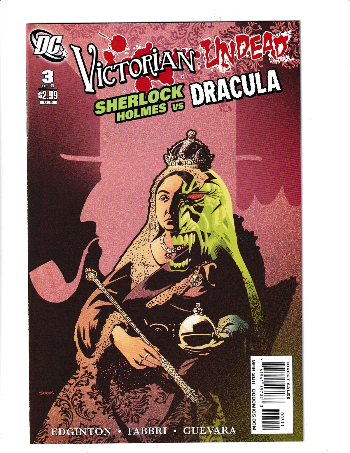 Victorian Undead: Sherlock Holmes vs Dracula #3 (2011)DC Comics