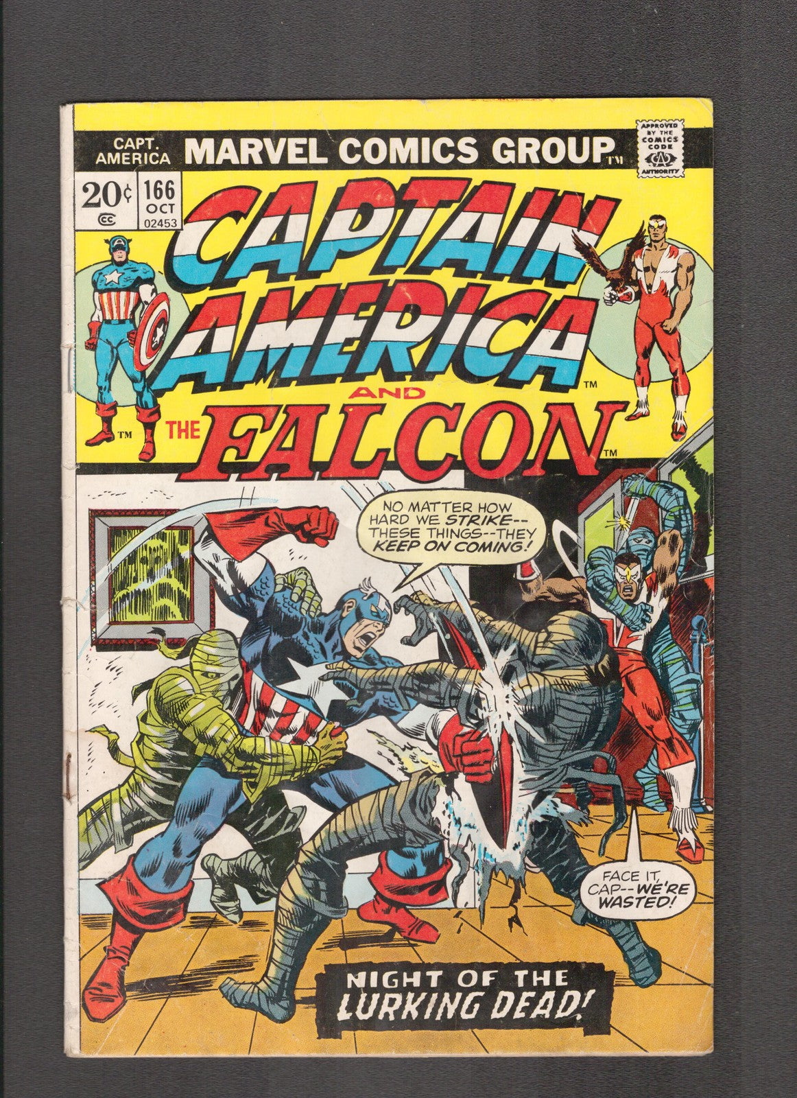 Captain America #166 (1973) Marvel Comics
