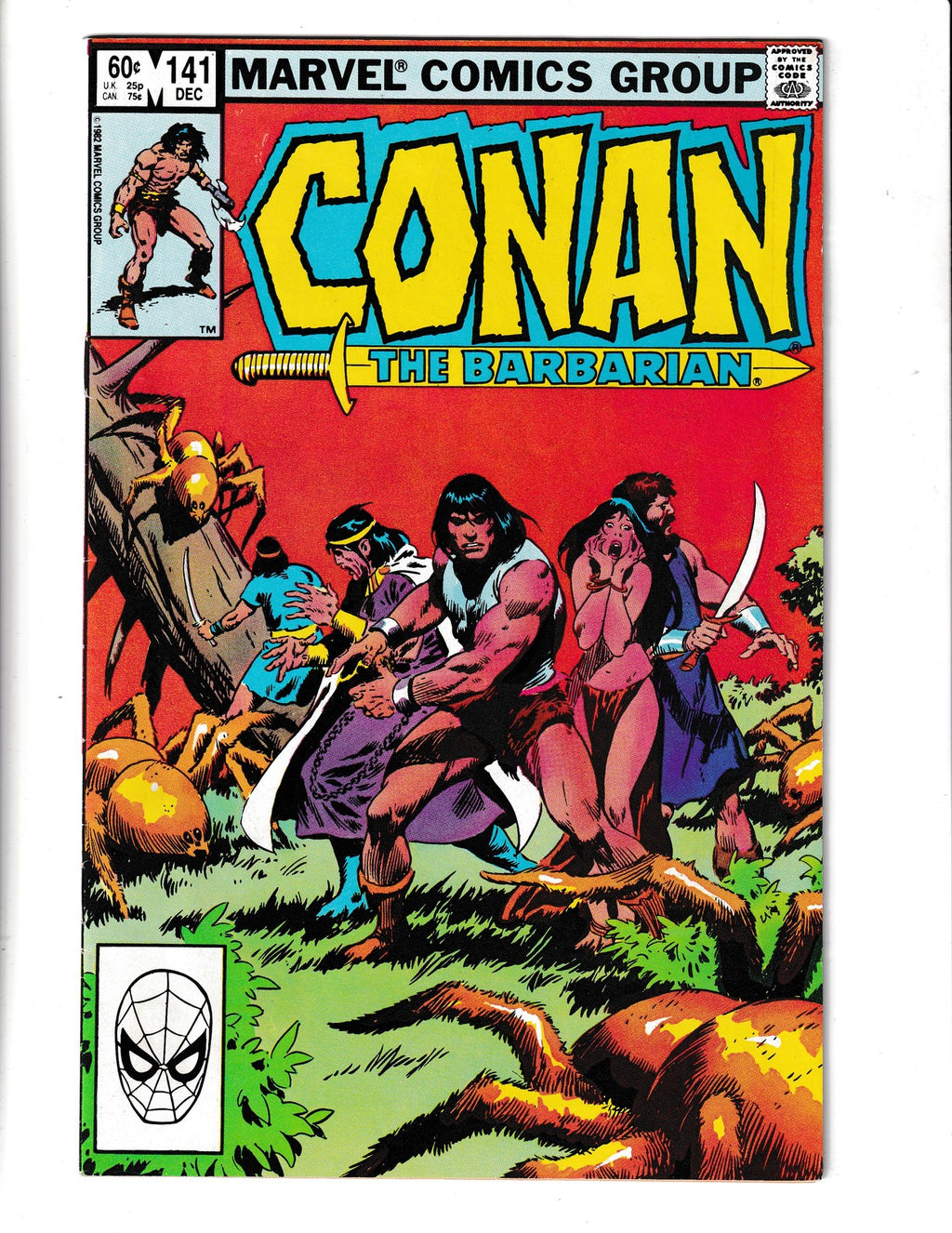 Conan the Barbarian #141 (1982) Marvel Comics SKU:2943