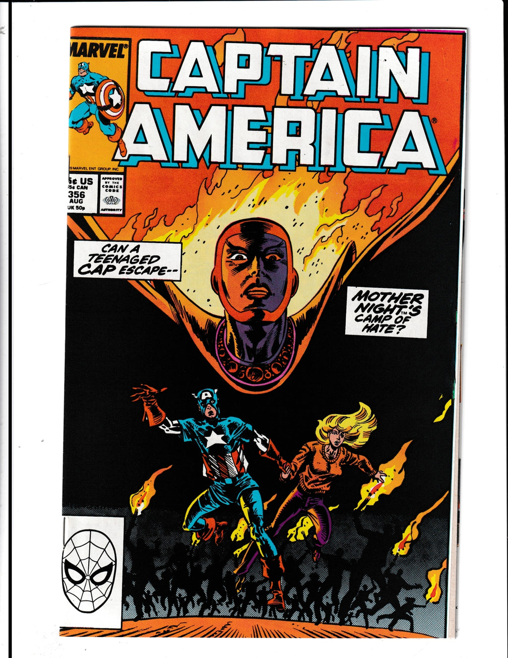 Captain America #356 (1989) Marvel Comics