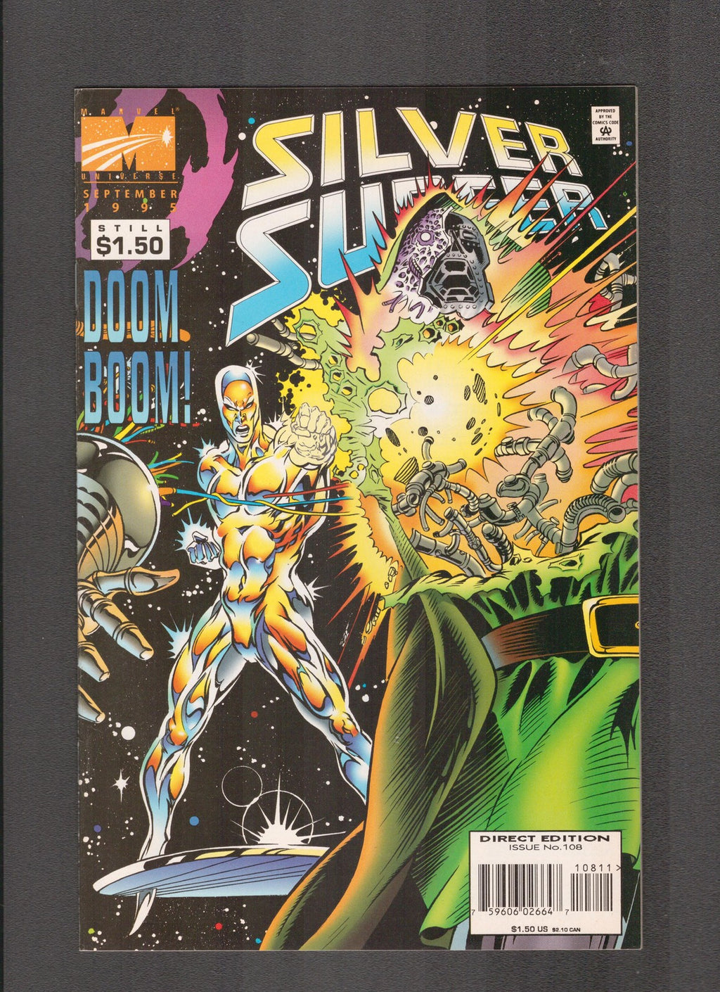 Silver Surfer #108 (1995) Low Print Run - High Grade Marvel Comics