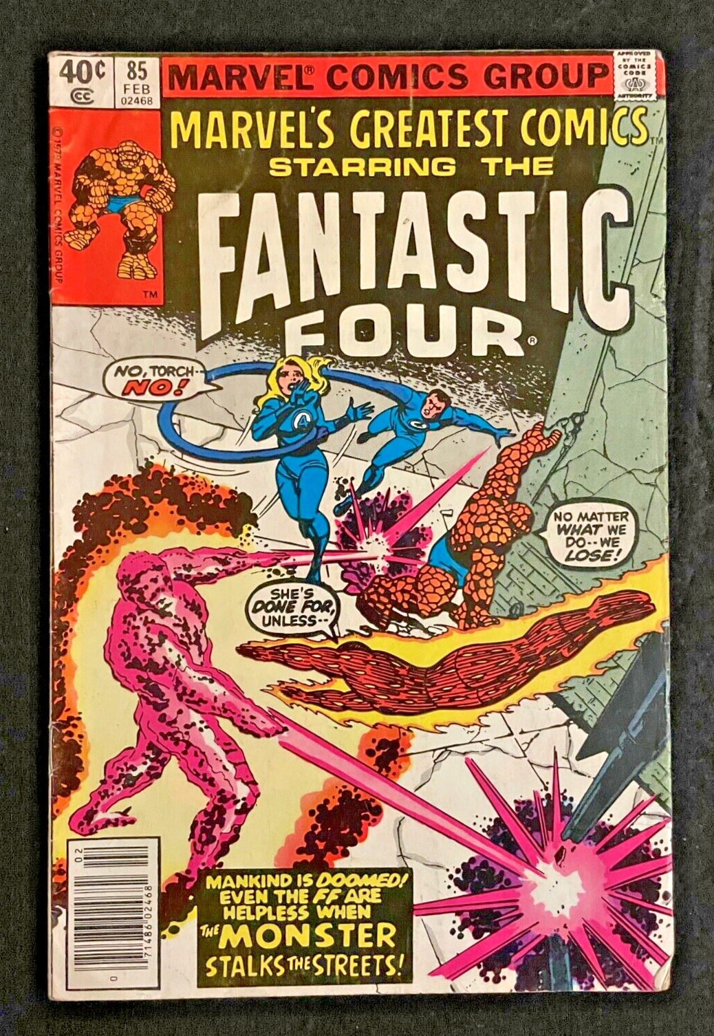 Marvels Greatest Comics #85 1980 - Fantastic Four