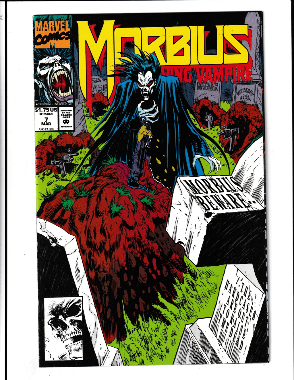 Morbius the Living Vampire #7 (1993) Marvel Comics SKU:732