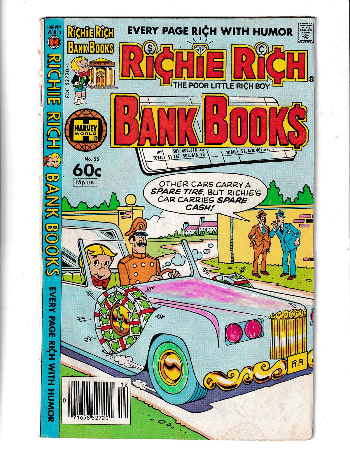 Richie Rich: Bank Books #55 (1981) Harvey Comics