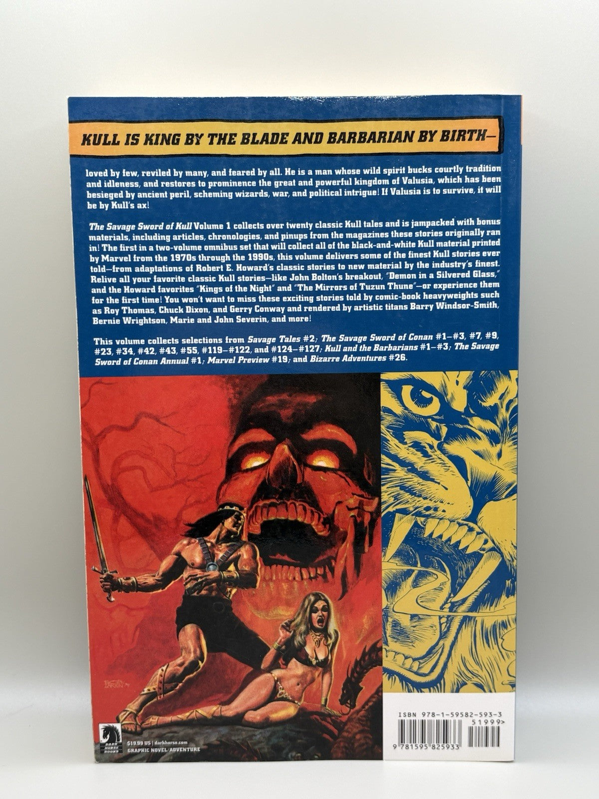 Savage Sword of Kull #1 2010 TPB Graphic Novel Dark Horse Comics