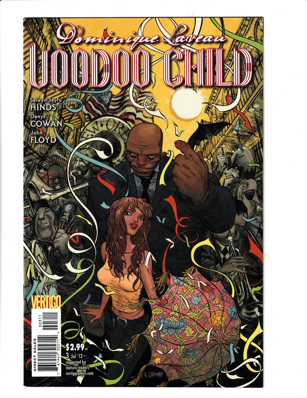 Dominique Laveau: Voodoo Child #3 (2012)Vertigo Comics