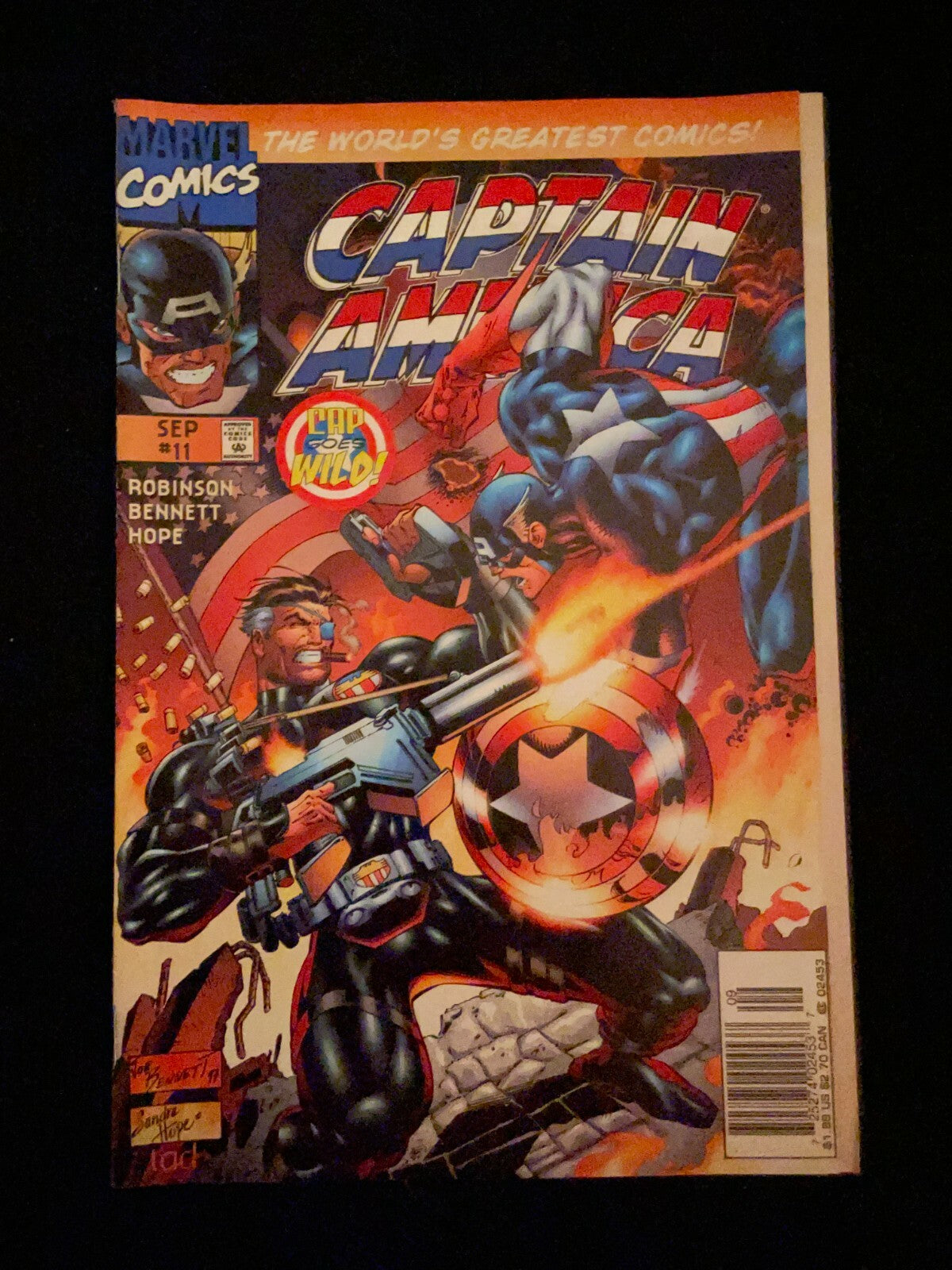Captain America  #11 Sept 1997