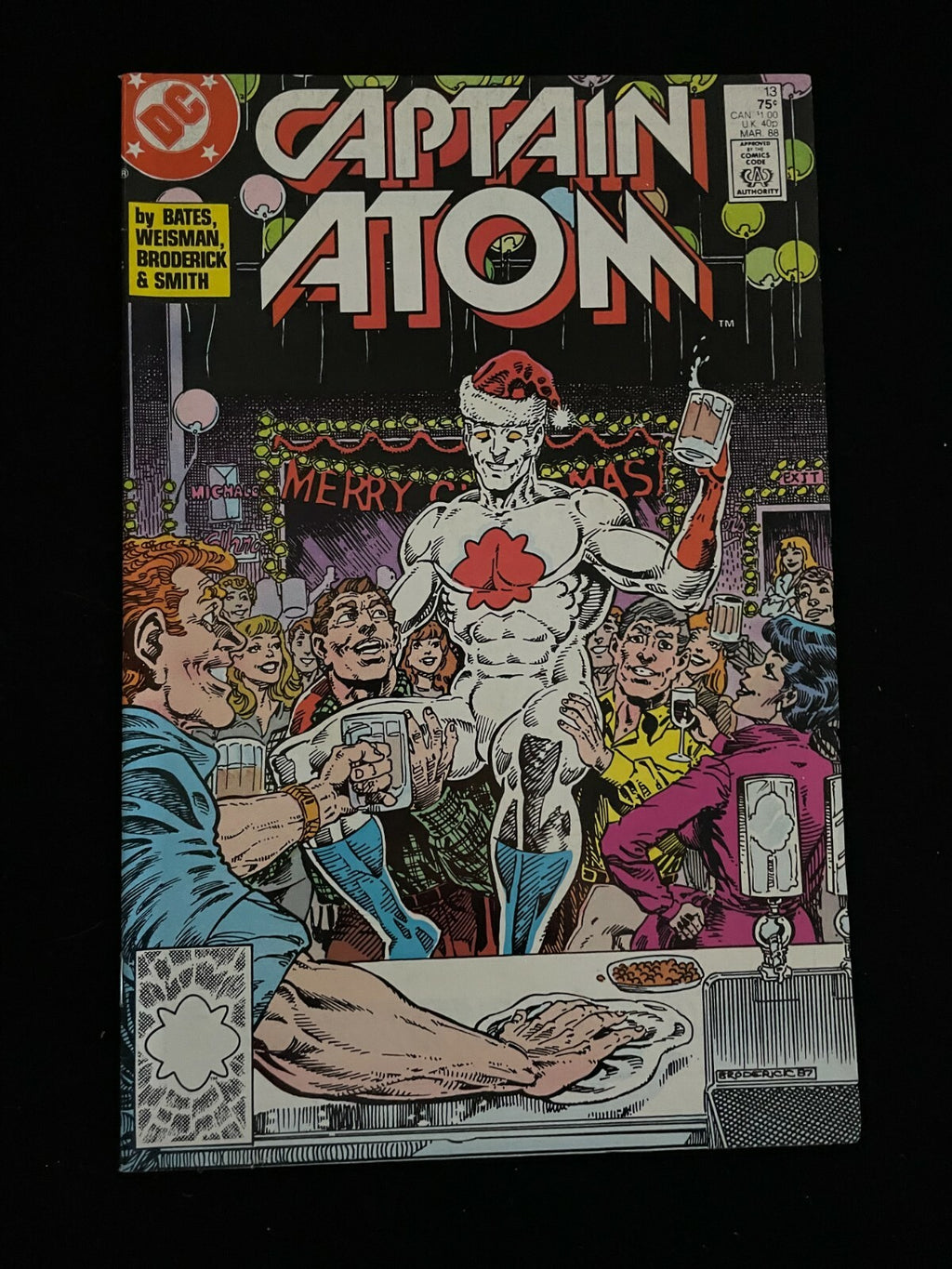 Captain Atom #13 March 1988