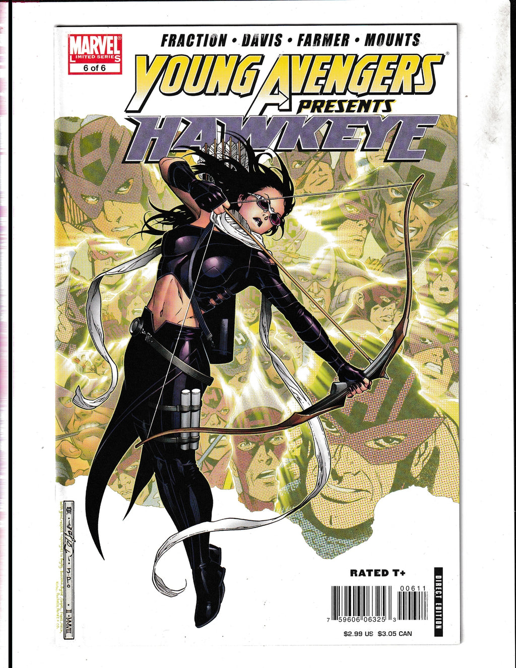 Young Avengers Presents #6 (2008) 1st Kate Bishop and Barton Meet Marvel Comics