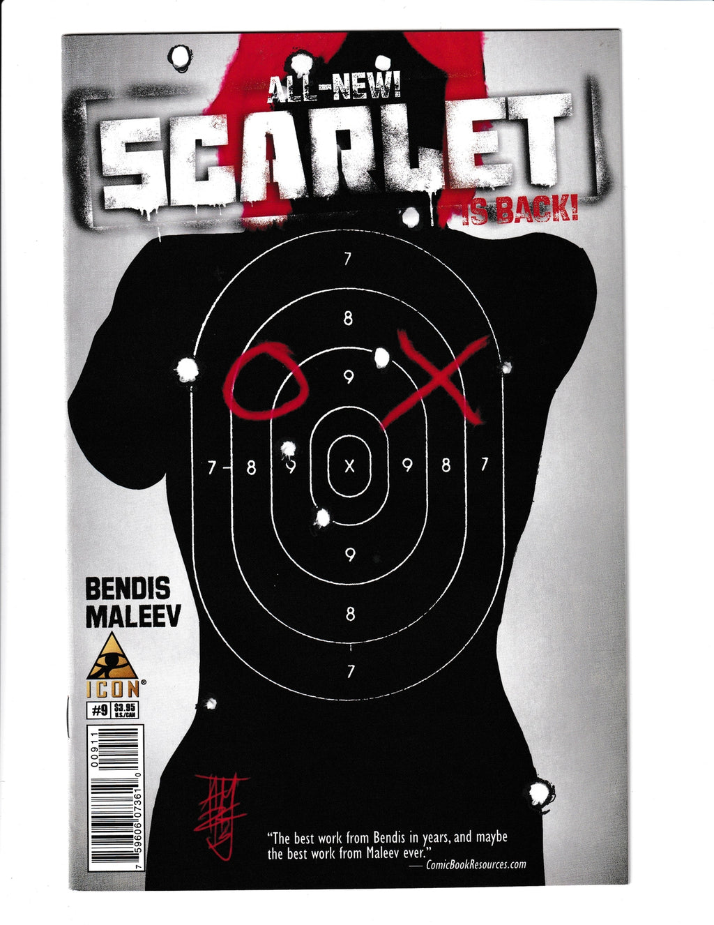 Scarlet #9 (2016) Icon Comics