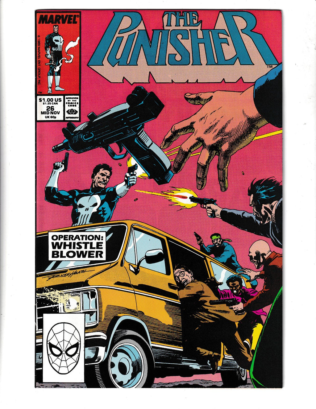 Punisher #26 (1989) Marvel Comics SKU:3039