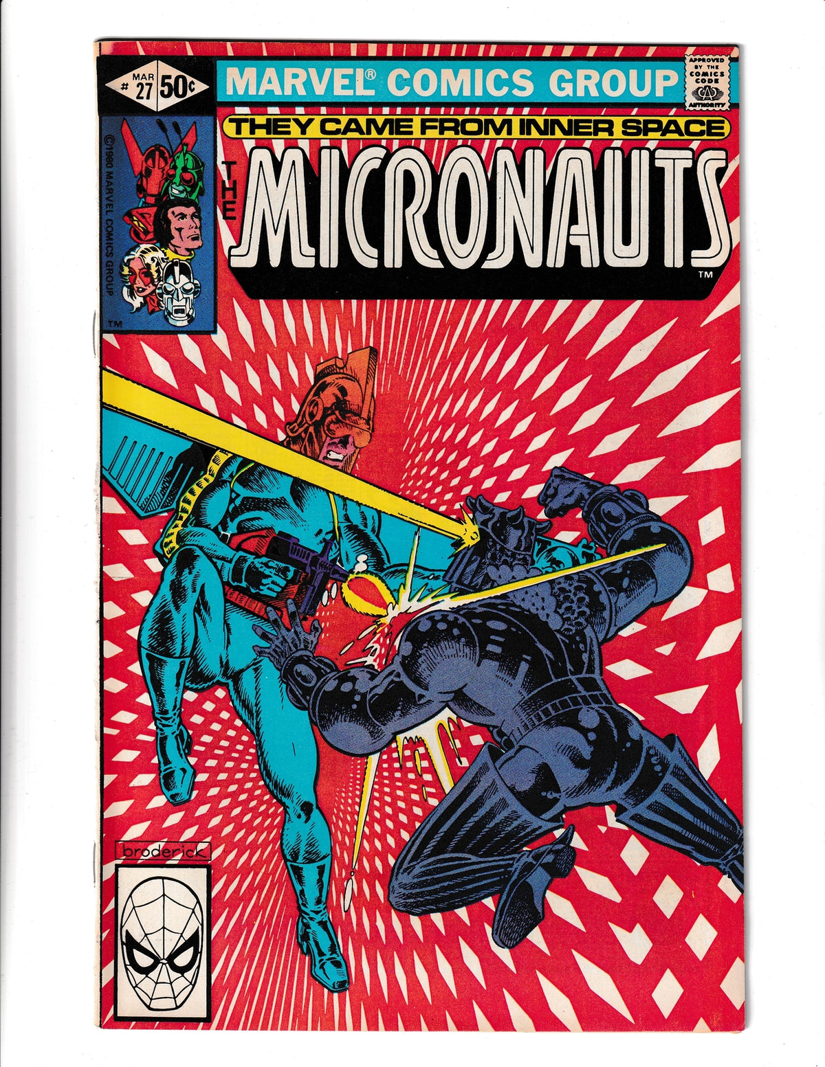 Micronauts #27 (1981) Marvel Comics SKU:150