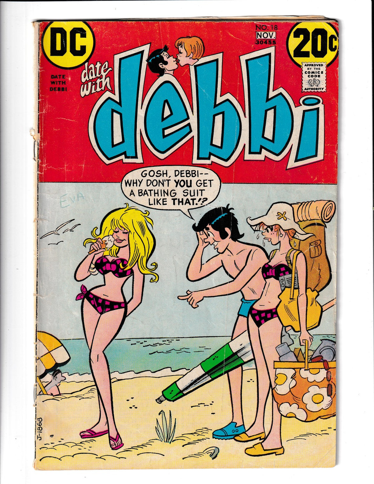Date With Debbi #18 (1971) DC Comics