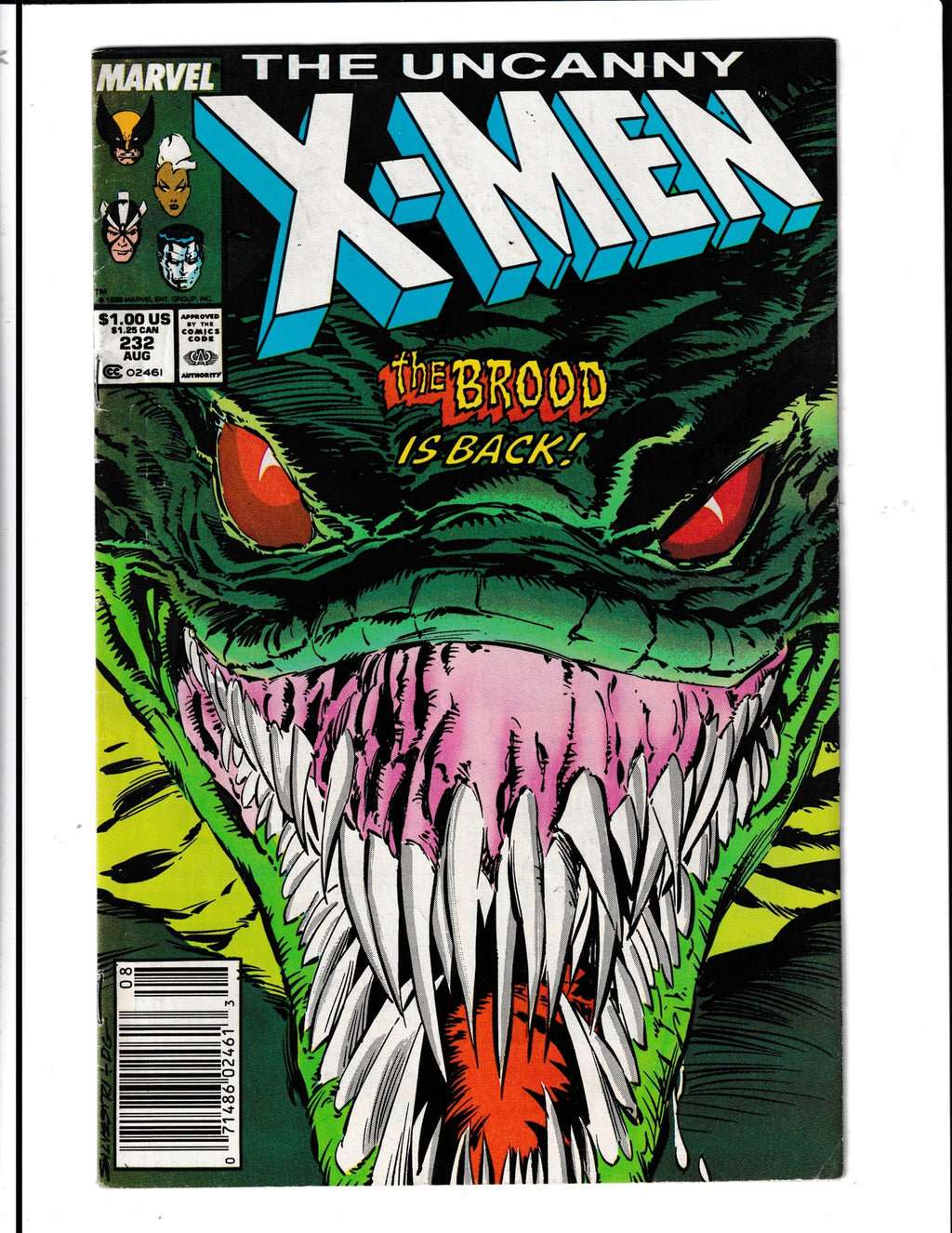 Uncanny X-Men #232 (1988) Marvel Comics