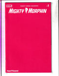 Mighty Morphin #1 (2020) Blank Red Cover BOOM! Comics