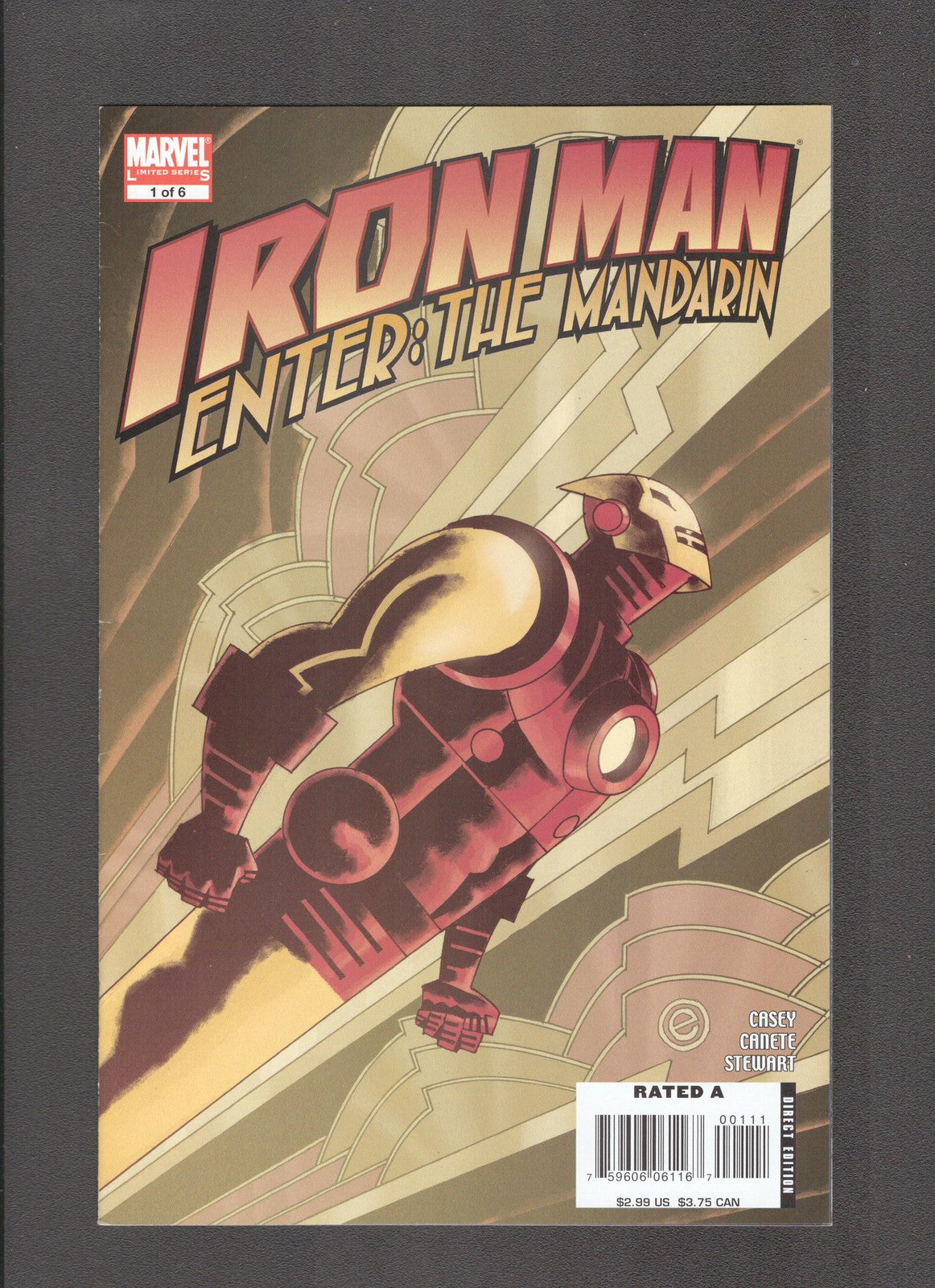 Iron Man: Enter the Mandarin #1 (2007) Dave Stewart, Eric Canete Marvel Comics