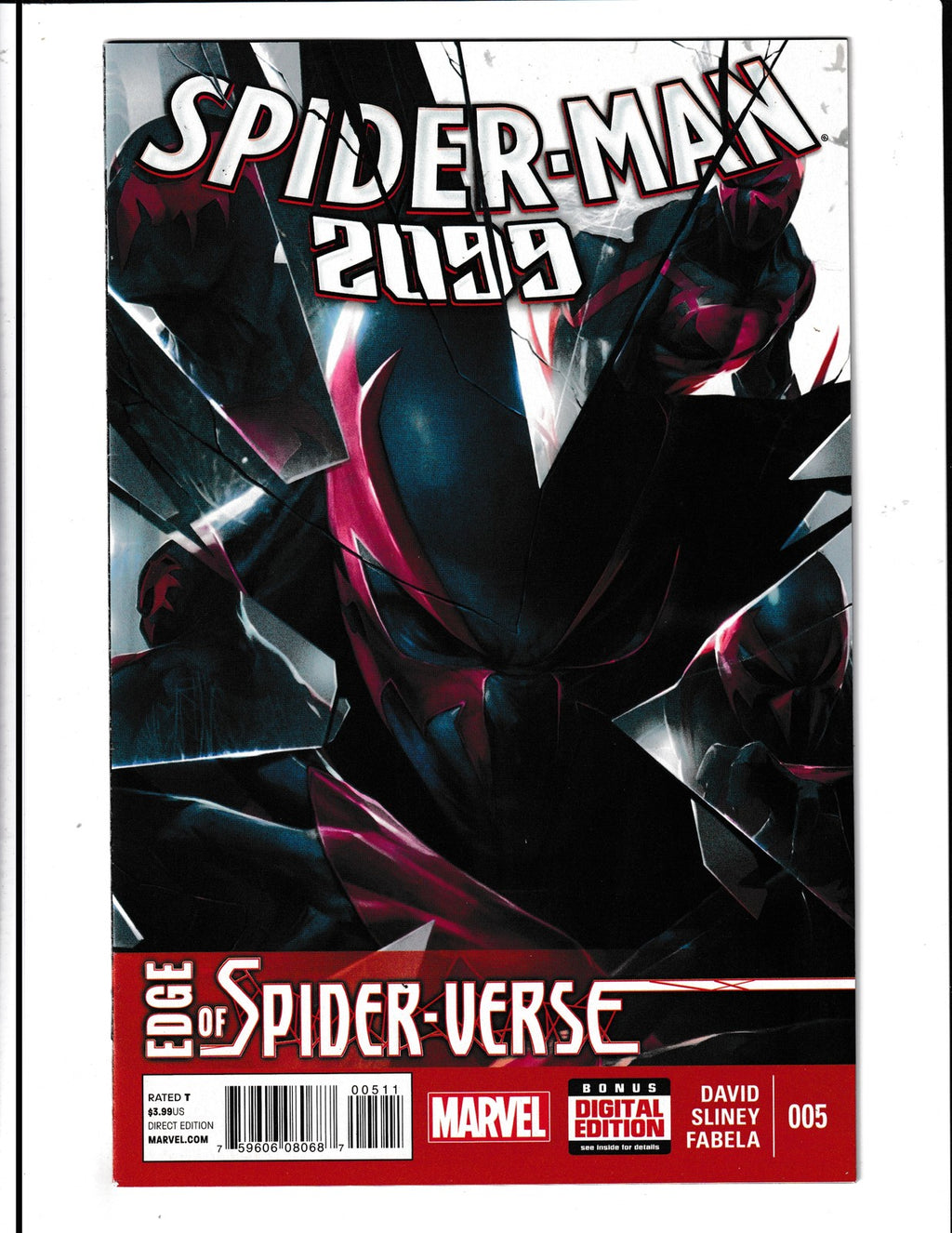 Spider-Man 2099 #5 (2014) Francesco Mattina Cover Marvel Comics