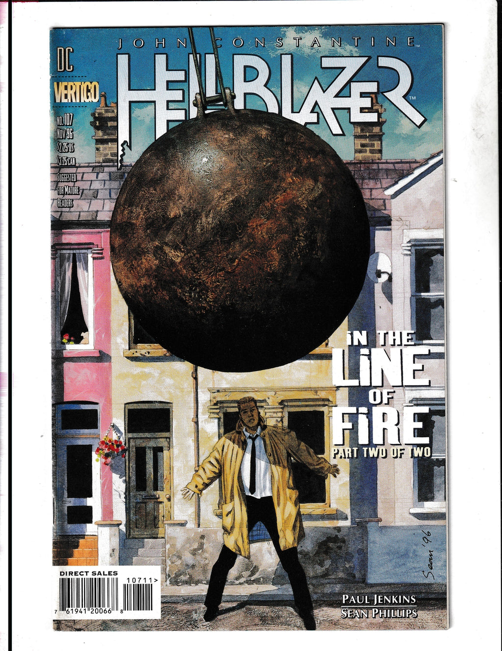 Hellblazer #107 (1996) DC/Vertigo Comics