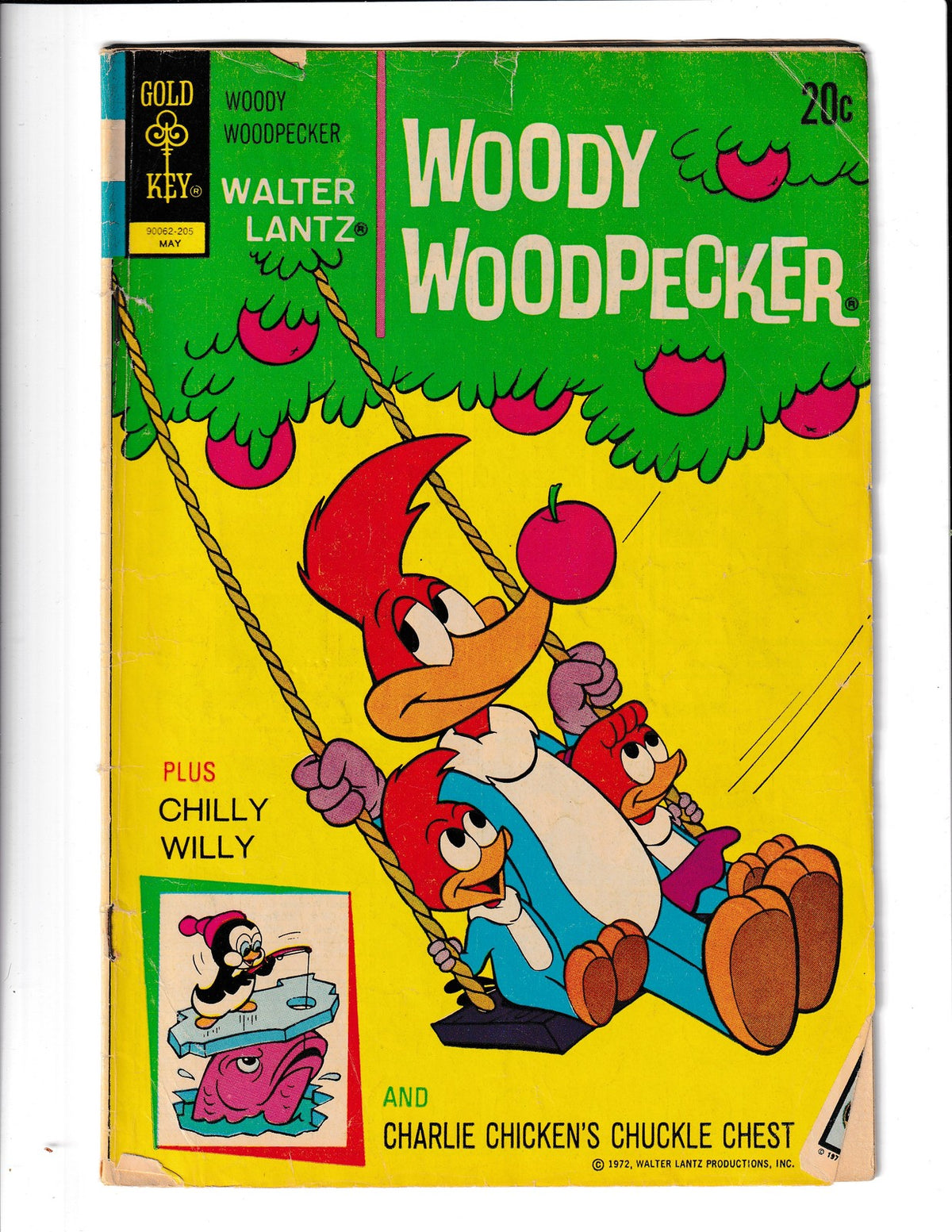 Woody Woodpecker #123 (1972)  Comics