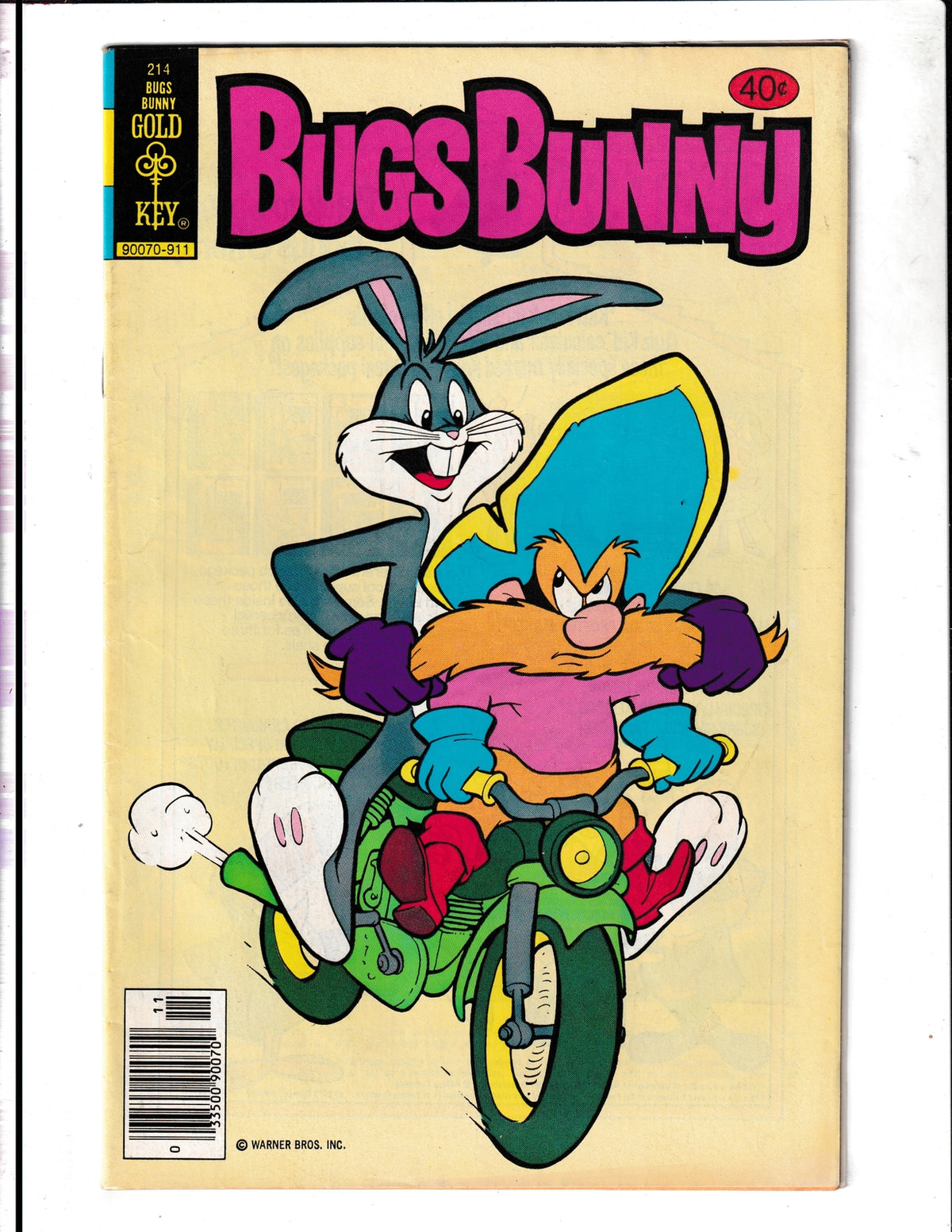 Bugs Bunny #214 (1979) Gold Key Comics SKU:1525
