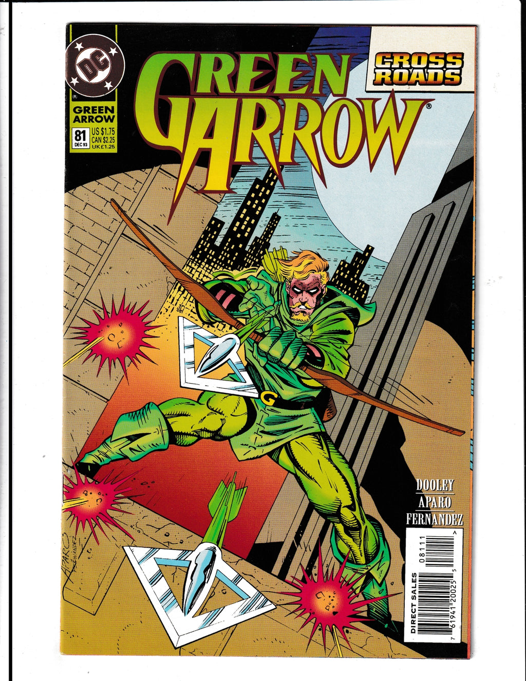 Green Arrow #81 (1993) HIGH GRADE Vol. 2 DC Comics