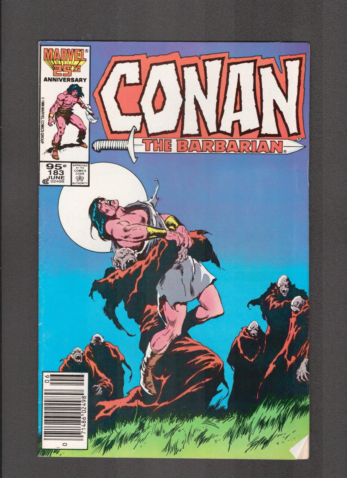 Conan the Barbarian #183 (1986) John Buscema, Larry Hama Marvel Comics