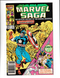Marvel Saga #12 (1986) Captain America Marvel Comics
