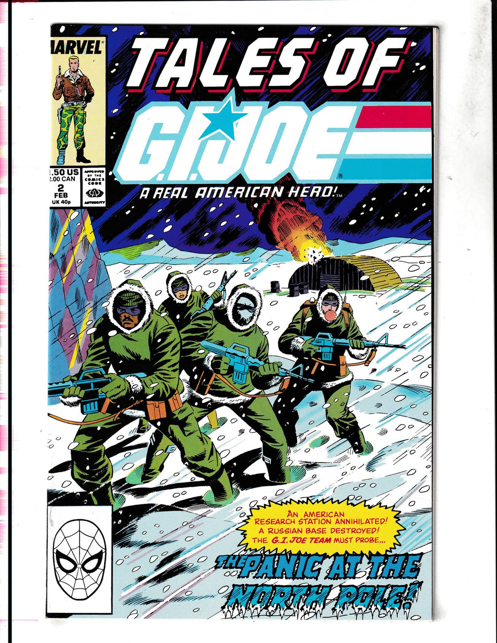 Tales of G.I. Joe #2 (1988) Herb Trimpe, Larry Hama Marvel Comics