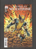 Return of Wolverine #1 (2018) Steve McNiven Cover Marvel Comics