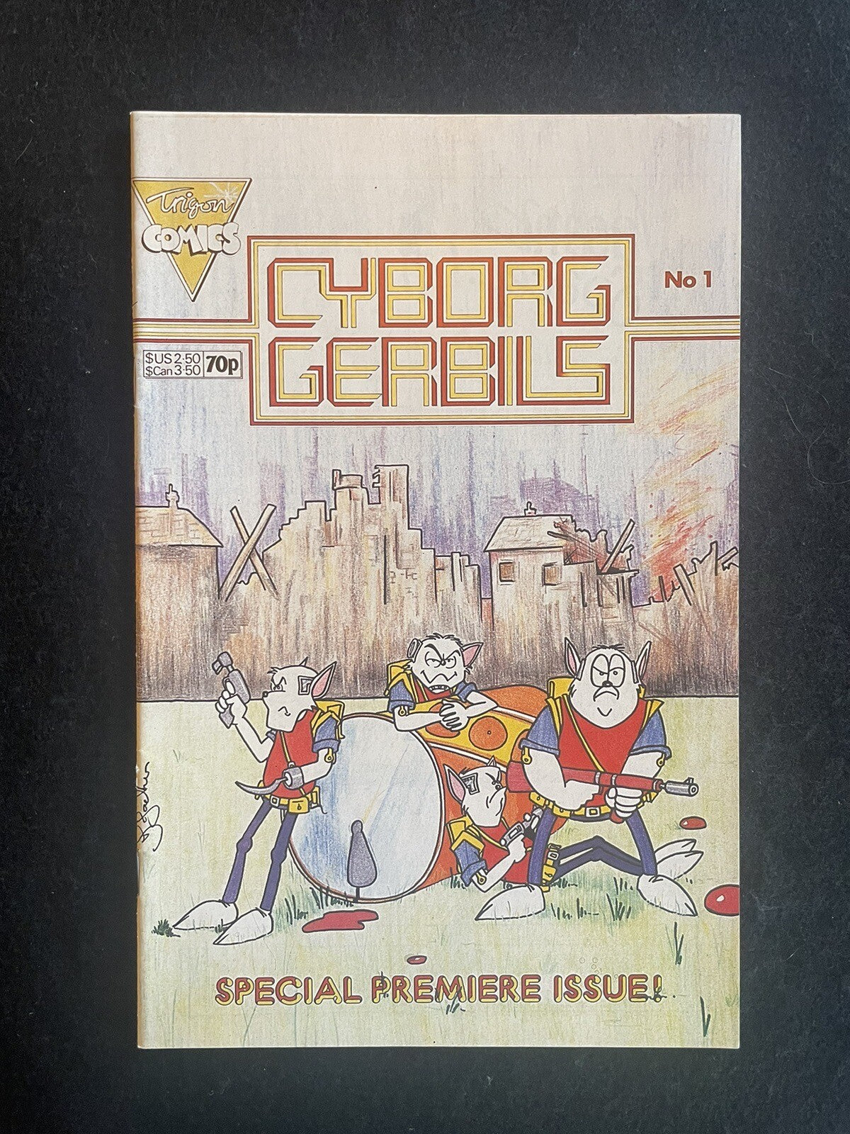 Cyborg Gerbils #1 (1986) Trigon Comics