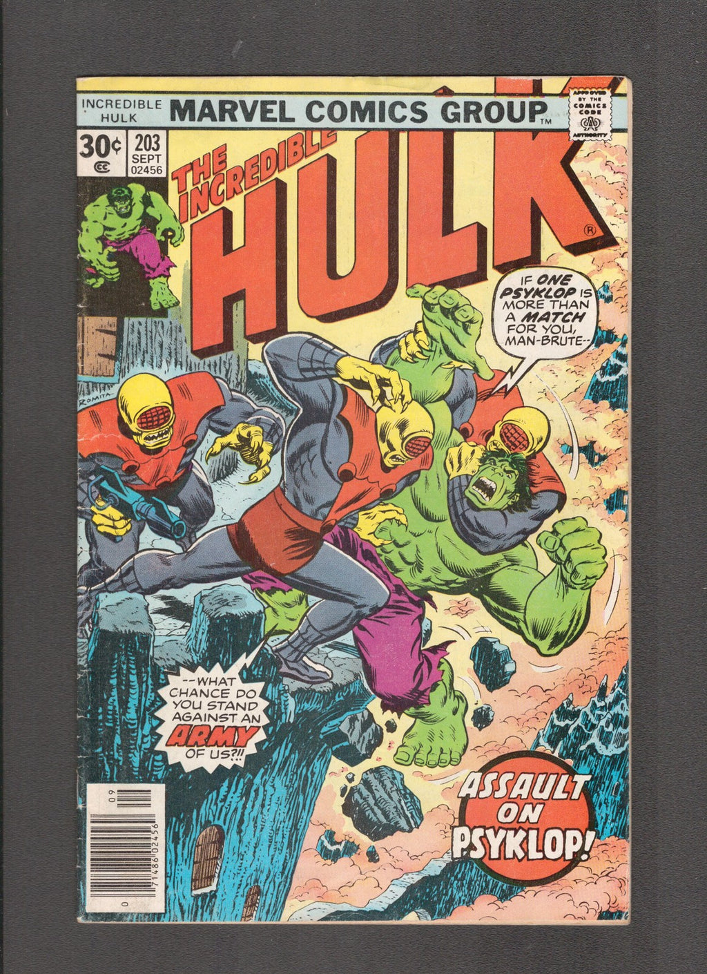 Incredible Hulk #203 (1976) John Romita, Sal Buscema, Joe Staton Marvel Comics