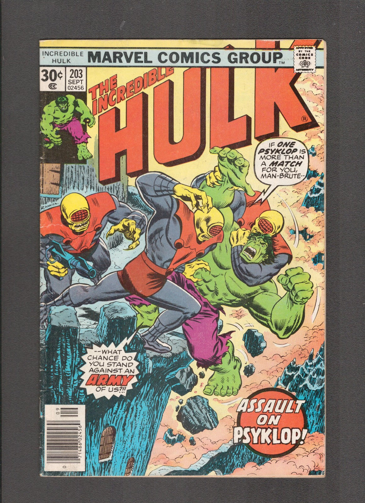 Incredible Hulk #203 (1976) John Romita, Sal Buscema, Joe Staton Marvel Comics