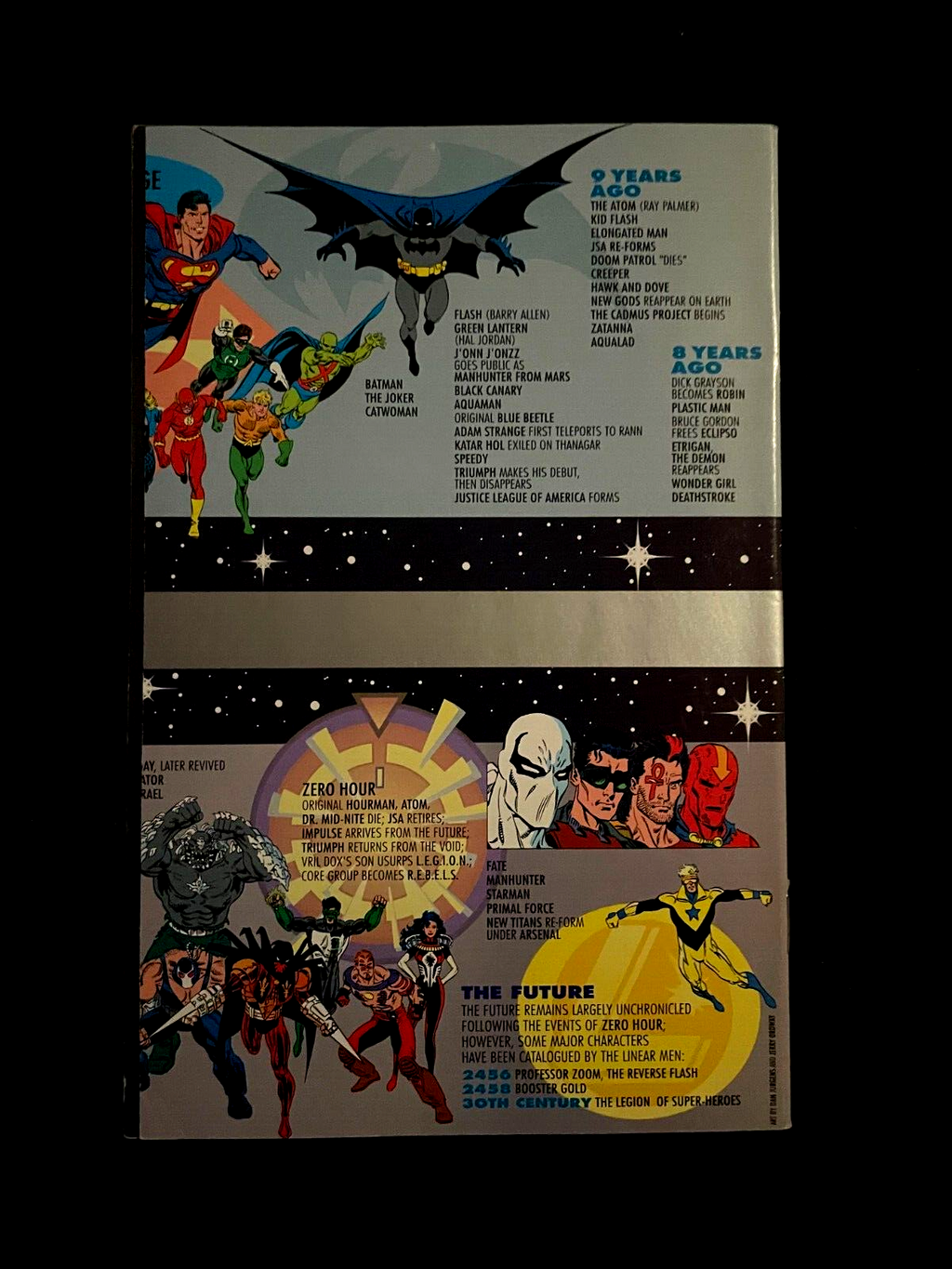 Zero Hour: Crisis in Time - Complete Set of 5 #0-4 (1994) DC Comics