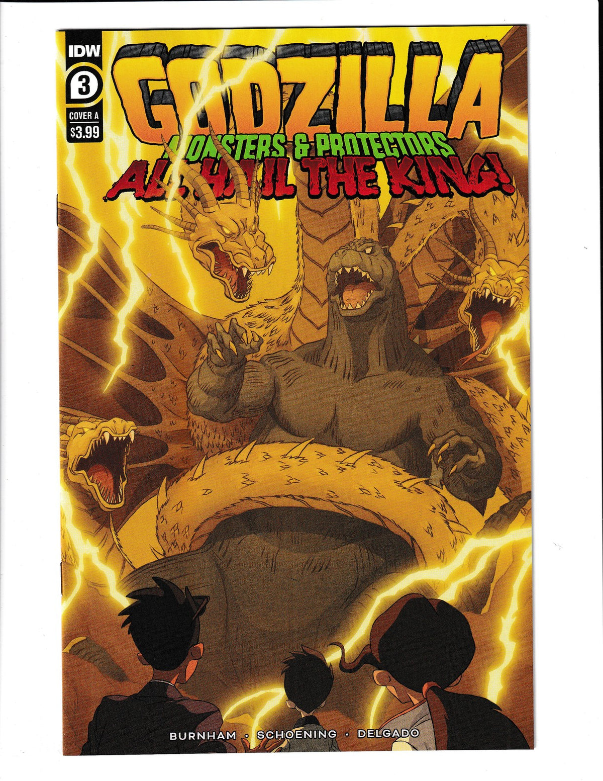 Godzilla: Monsters & Protectors - All Hail the King #3 (2022) IDW Comics