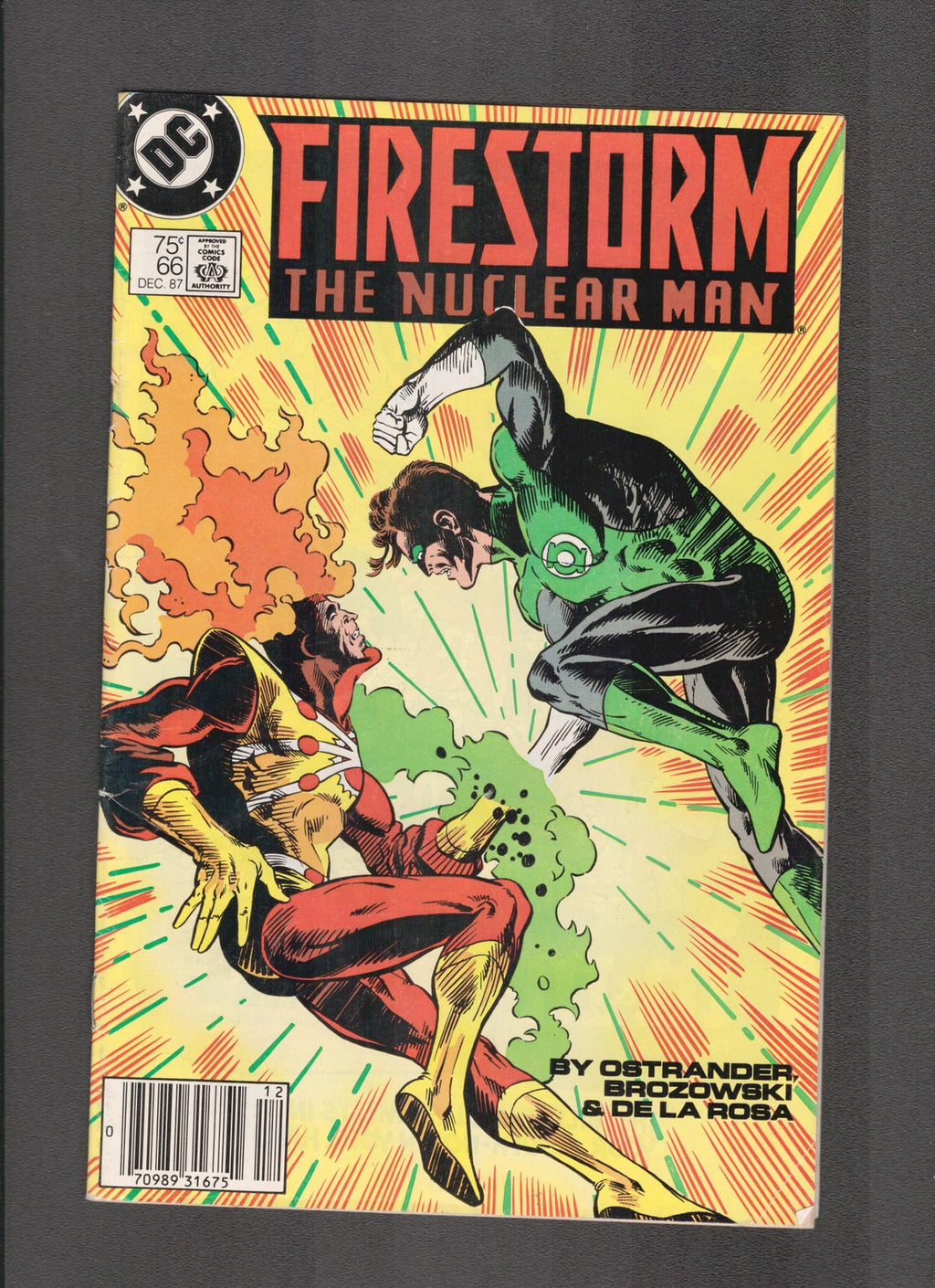 Firestorm the Nuclear Man #66 (1987) Joe Brozowsky DC Comics