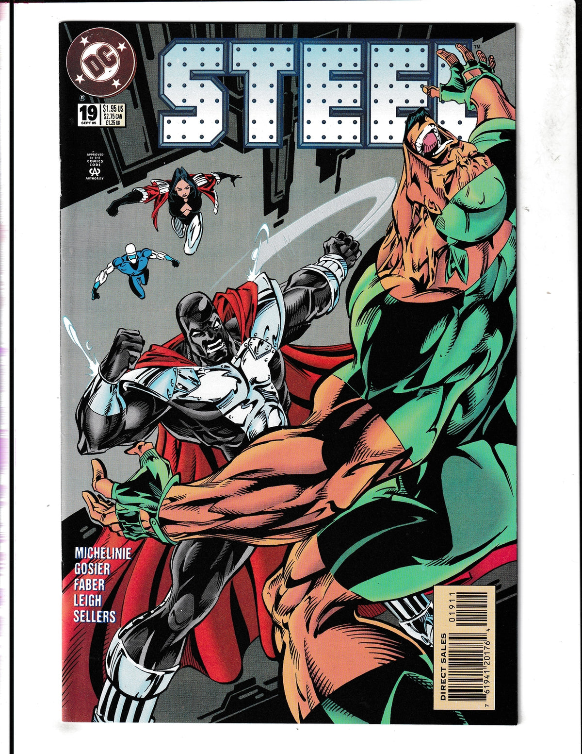 Steel #19 (1995) DC Comics SKU:3519