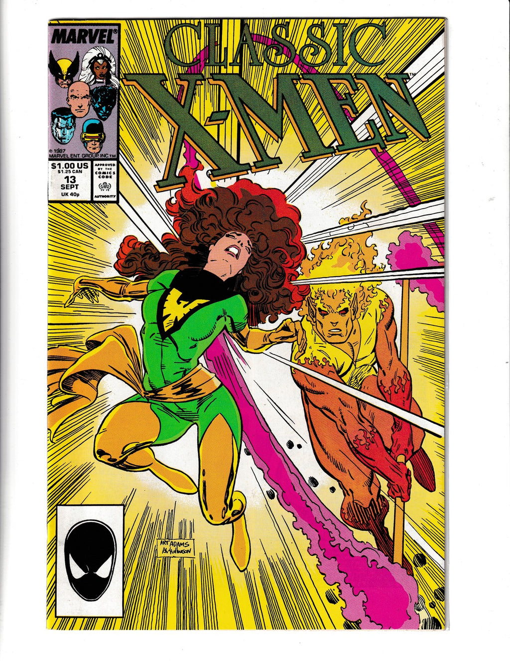 Classic X-Men #13 (1987) Marvel Comics