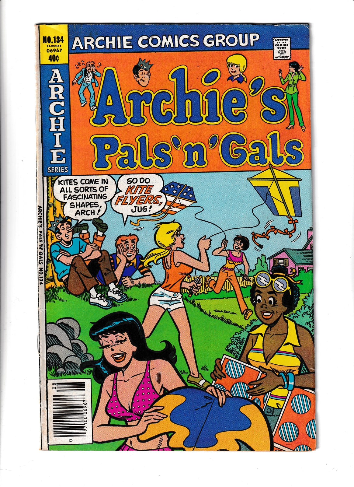 Archie's Pals 'n' Gals #134 (1979) Archie Comics SKU:394