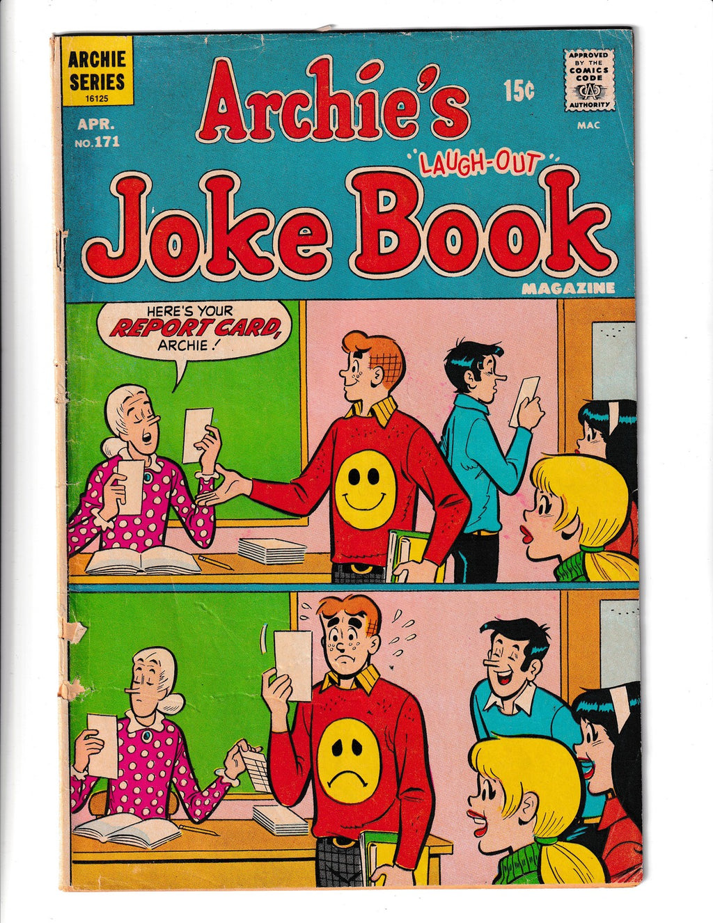 Archie's Joke Book #171 (1972) Archie Comics
