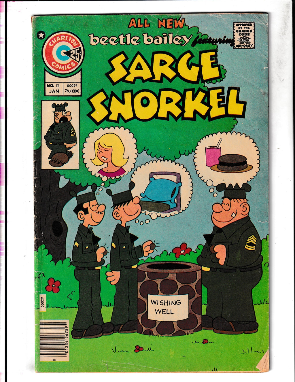 Sarge Snorkel #12 (1976) Charlton Comics