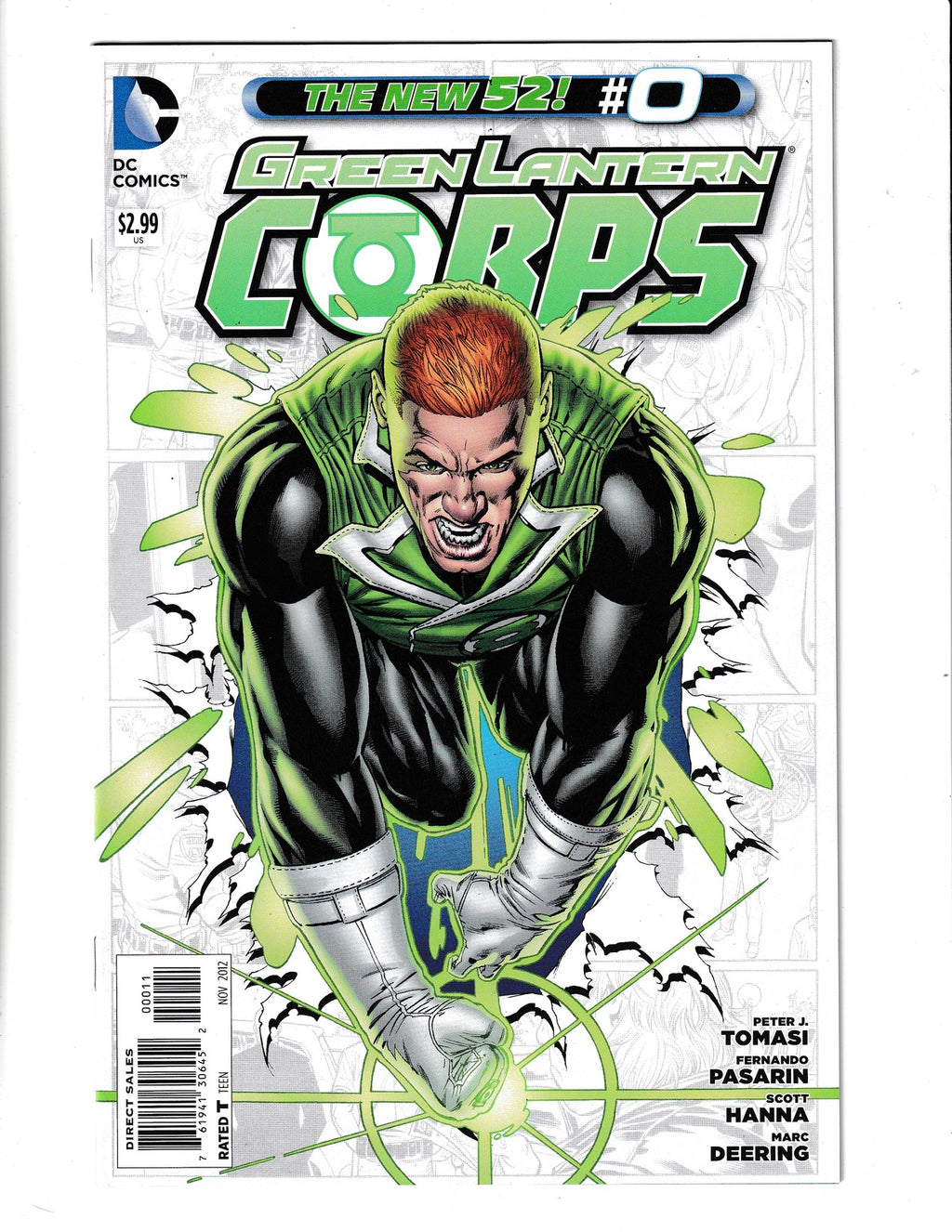Green Lantern Corps #0 (2012) DC Comics