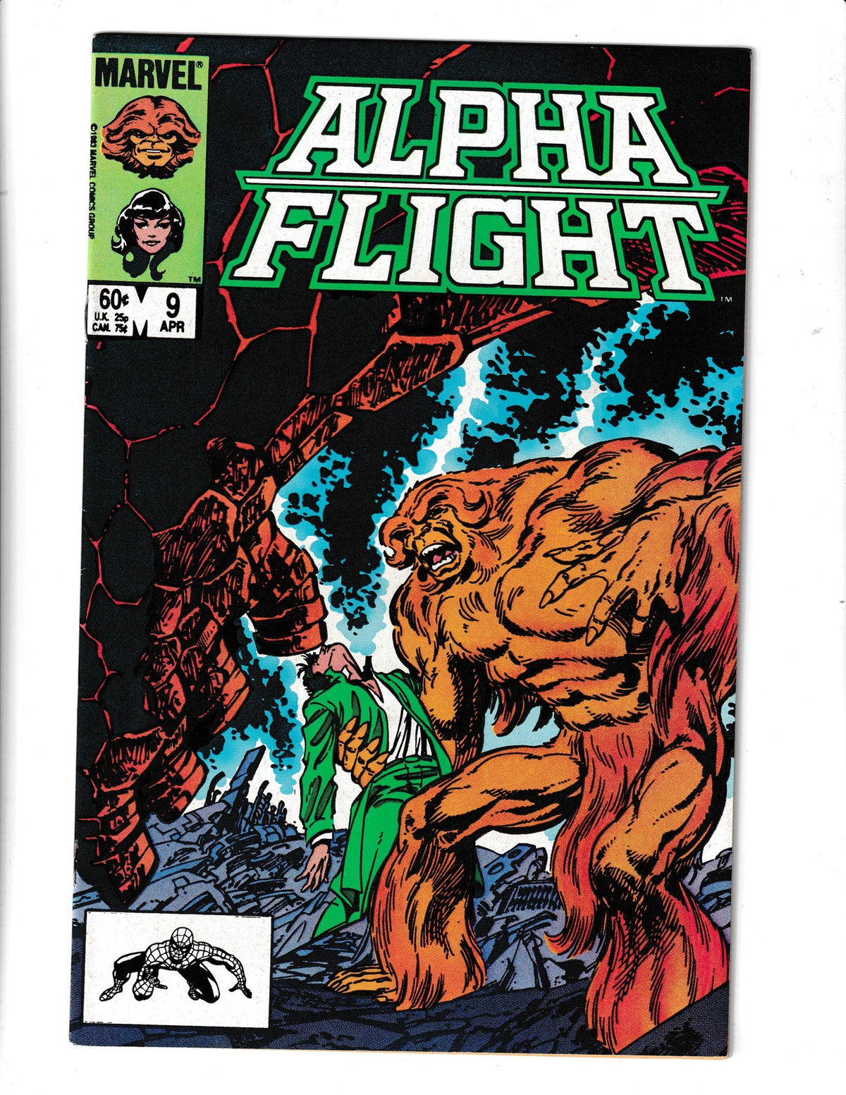 Alpha Flight #9 (1984) Marvel Comics SKU:2791