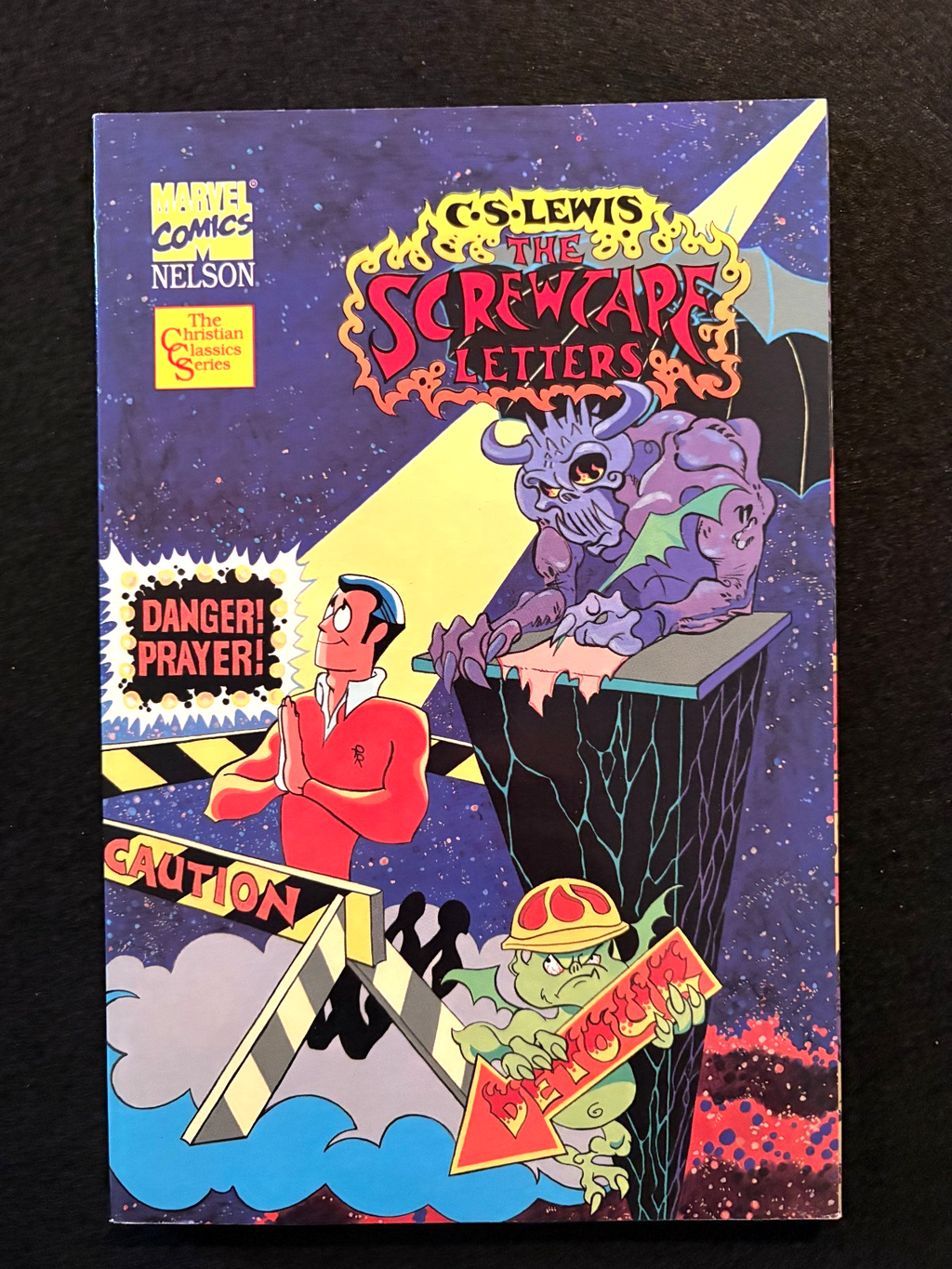 Screwtape Letters - C.S. Lewis 1994 Softcover Graphic Novel RARE Marvel