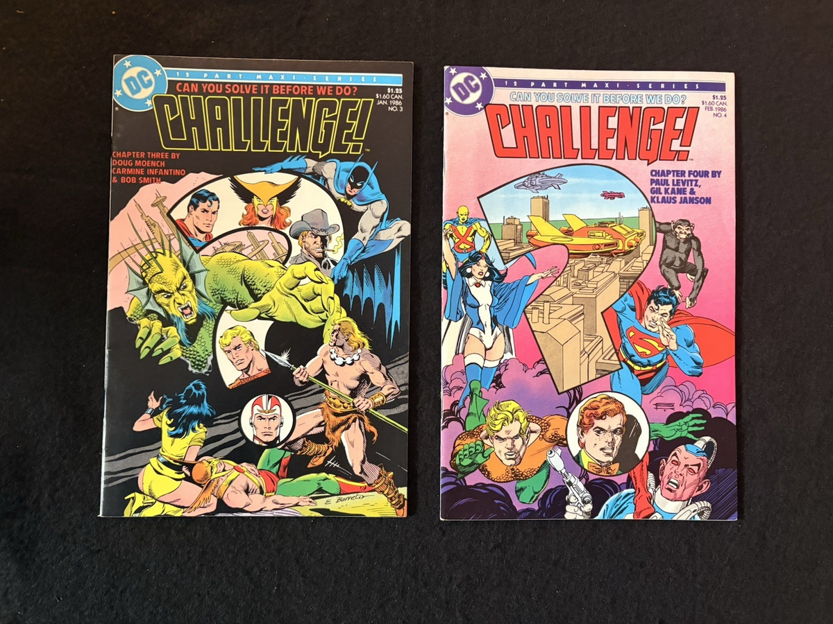 DC Challenge - Run of 8 - #1-8 (1985-86) DC