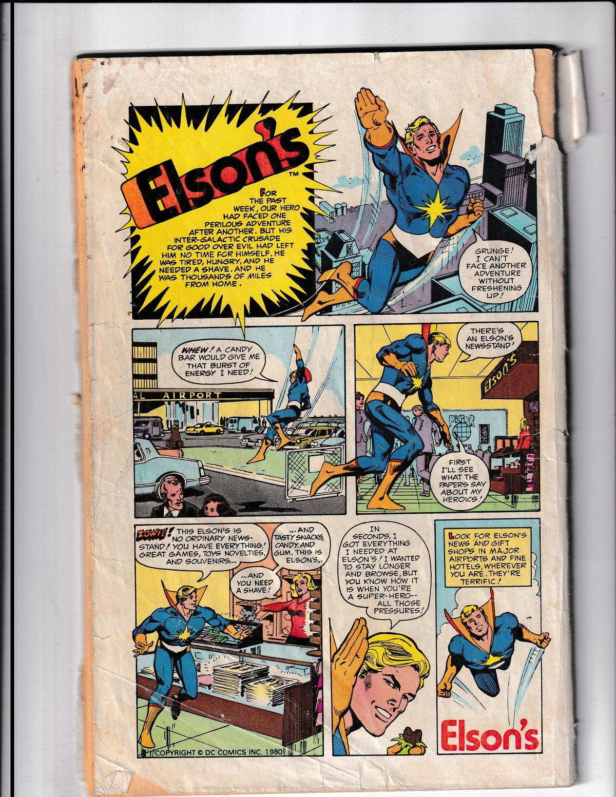 Elson's Presents: DC Super Heroes #1 (1981) DC Comics