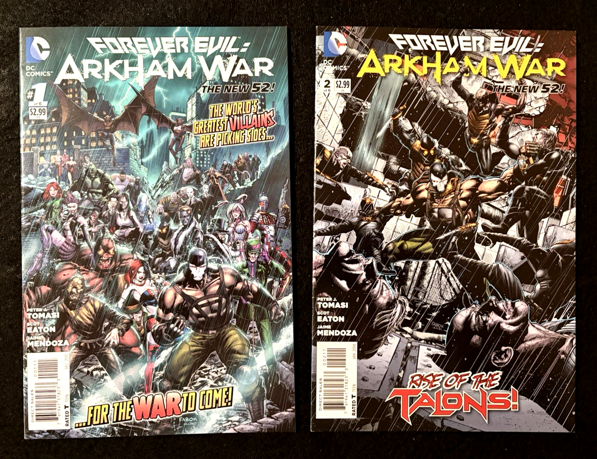 Forever Evil: Arkham War Complete Set of Four #1-4 (2013-14)  DC Comics